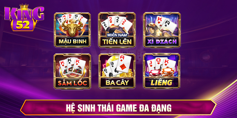 Hệ sinh thái game đa đạng